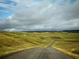 Setting of on gravelled route 208, we were amazed by the green colors.