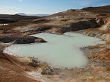 Hot lake on the north slope