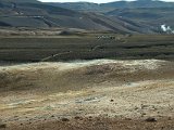 Looking back towards parking lot and geothermal plant