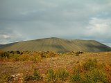 Hverfelll crater (463m) arose in an eruption 2500 years ago.