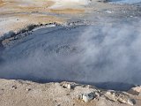 Bubbling mud
