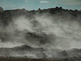 Escaping steam at Hverir