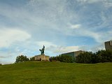 Arnarhóll park with statue of Ingólfur Arnarson