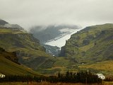 The Mýrdalsjökull, seen from our hotel at Vellir, west of Vík