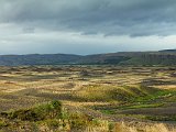 Our rented 4wd Hyundai was essential for the unpaved, potholed road to Stöng, where we saw this amazing landscape of (probably) false craters.