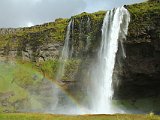 Seljalandsfoss rainbow