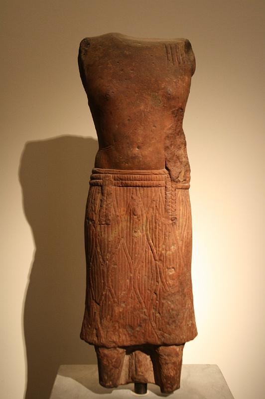 mg07_100112023_j_r.jpg - Torso of brahmin ascetic, Uttar Pradesh, Mathura region, Kushana period, beginning of 2nd century