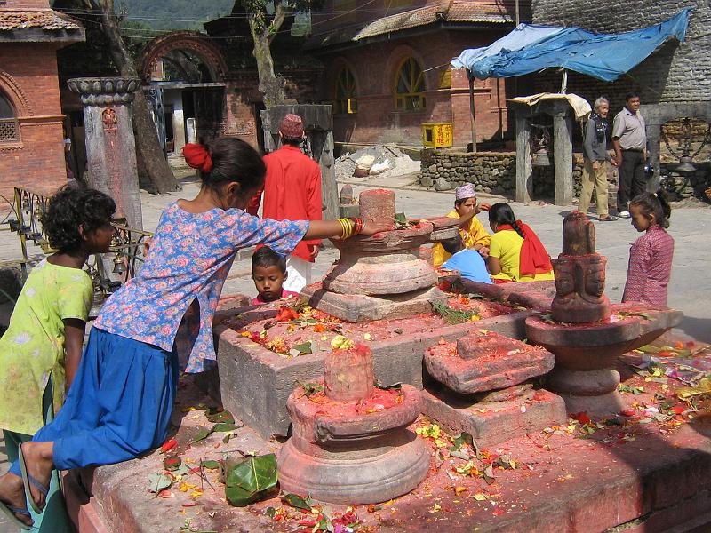 ne08_100409590_s.jpg - Budhanilkantha, a whole swarm of lingas