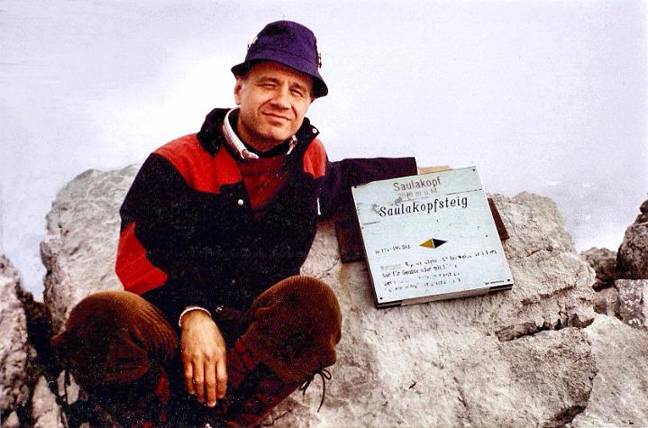 br84_saulakopf_06_b.jpg - We have reached the top finally - 2516 m. We had climbed about 500 m but it wasn't easy climbing.