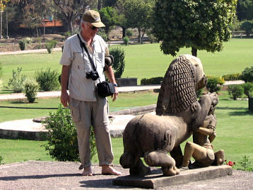 Lion and maiden