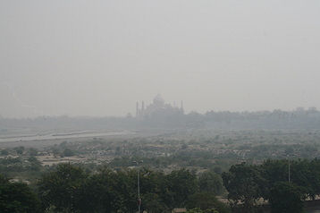 View of Taj Mahal
