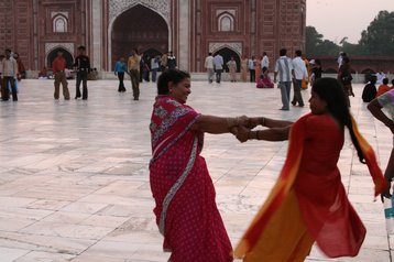 Dancing women