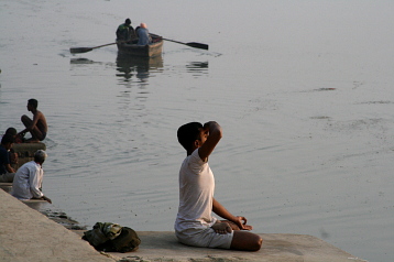 Dawn on the Ganga