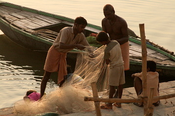 Dawn on the Ganga