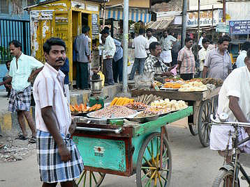 Snack seller