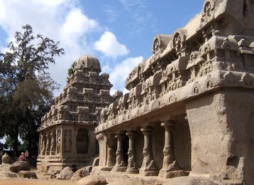 Bhima and Dharmaraja Rathas