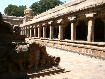 Elephant balustrade