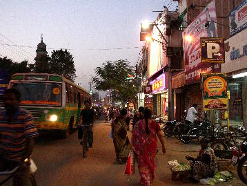 Thanjavur by night