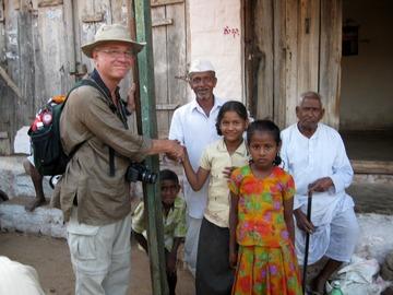 Tourist and locals