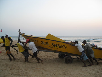 Calangute Beach at sunset