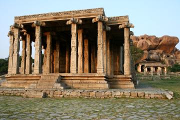 Ganesh Temple at sunrise