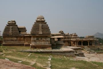 Monuments on Hemakuta Hill