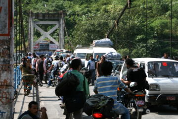 Traffic blockage
